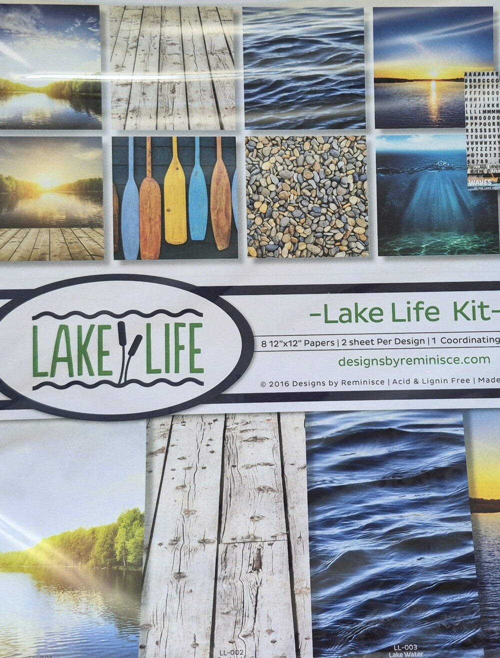 Lake Life SCRAPBOOKING PAGES